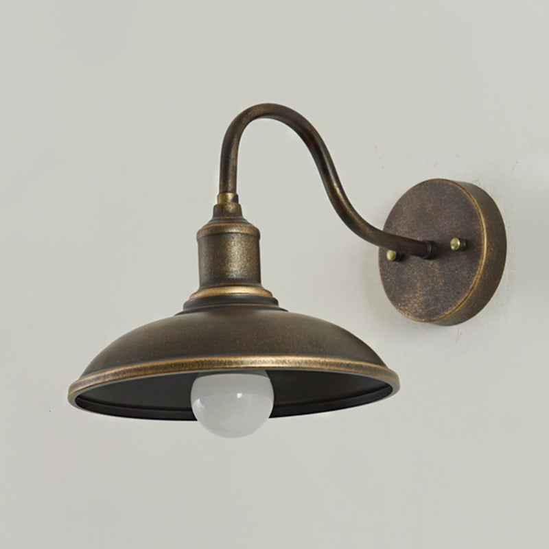 Illuminazione da parete in metallo Apparecchiatura ombreggiata per la parete industriale illuminazione per esterni