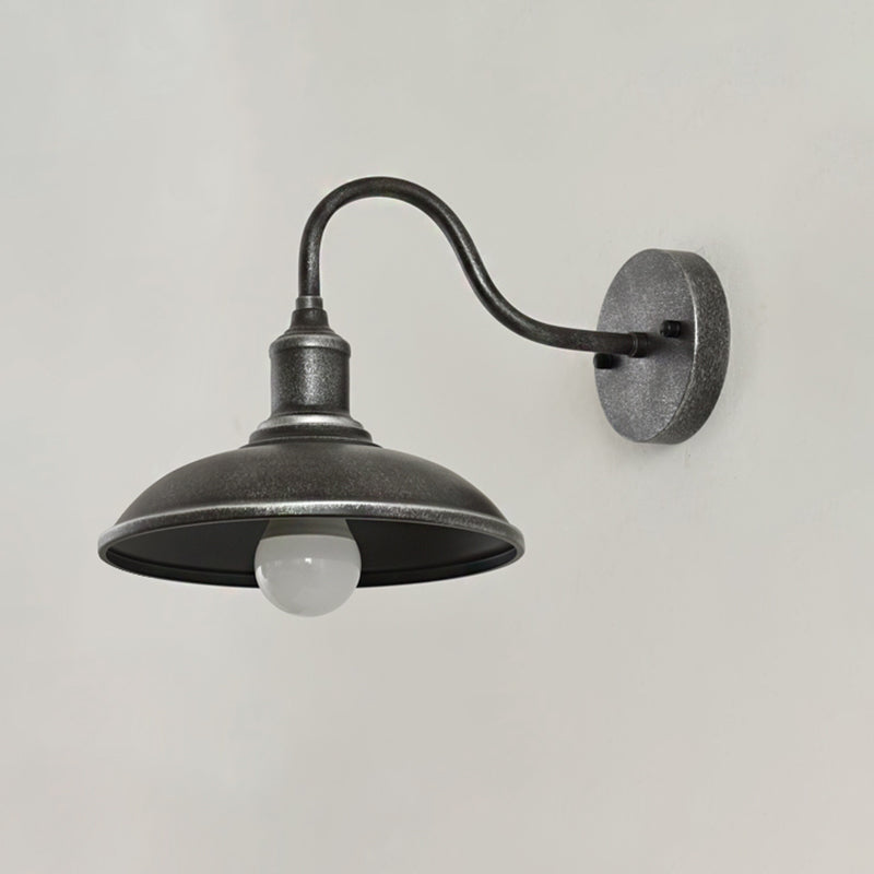 Illuminazione da parete in metallo Apparecchiatura ombreggiata per la parete industriale illuminazione per esterni