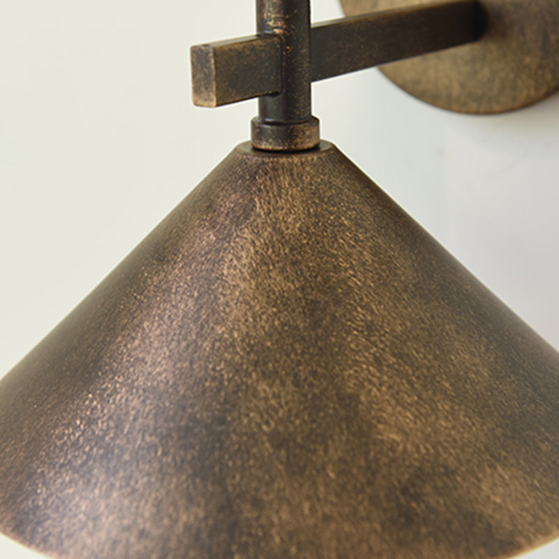 Illuminazione da parete in metallo Apparecchiatura ombreggiata per la parete industriale illuminazione per esterni