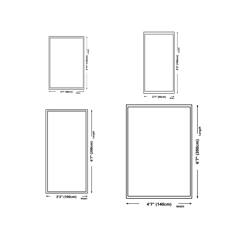 Yellow and Green Flowers Rug Polyester Area Carpet Non-Slip Backing Indoor Rug