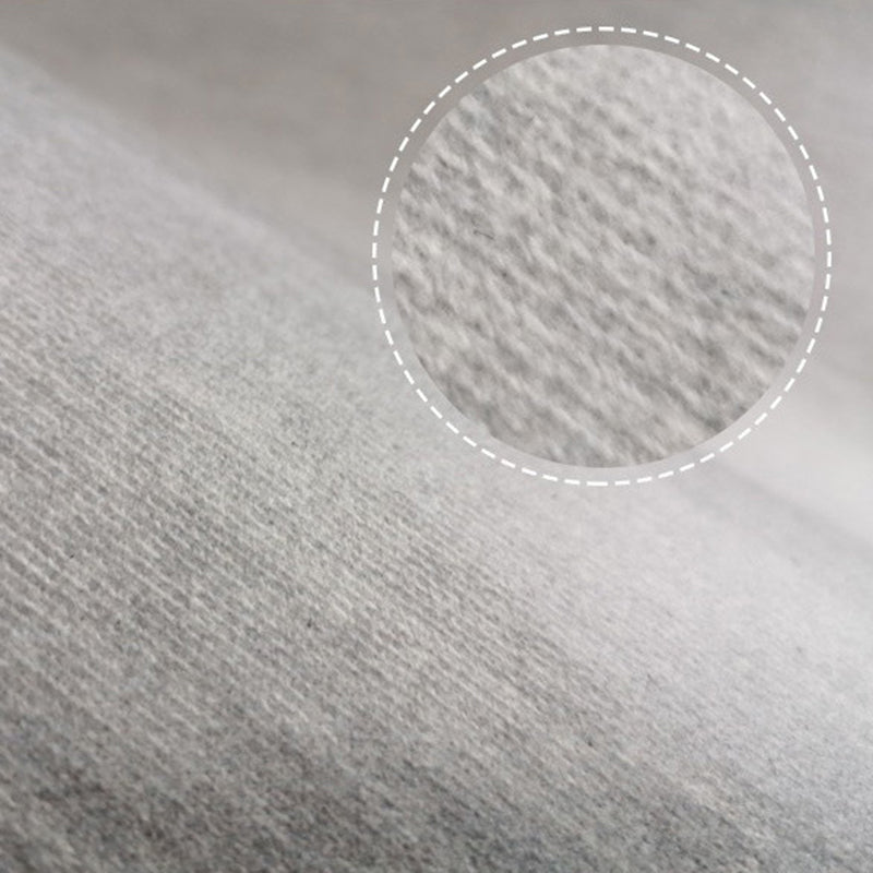 Dark Purple Contrast Color Rug Polyester Simple Rug Non-Slip Backing Rug for Drawing Room