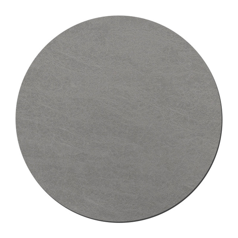 Coffee Modern Rug Polyester Solid Color Rug Washable Rug for Living Room