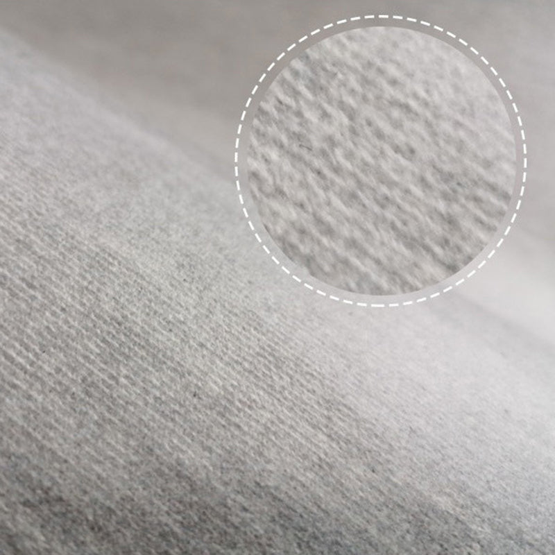 Black Modern Rug Polyester Grating Indoor Rug Stain Resistant Rug for Home Decor