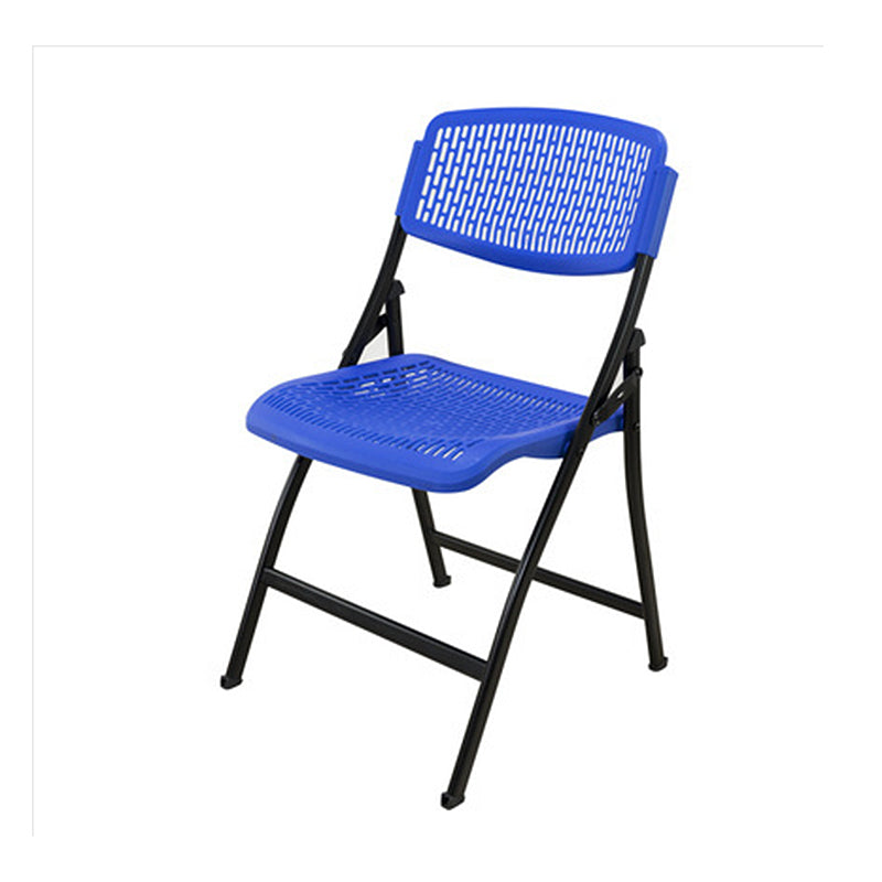 Sillas de comedor de estilo moderno, silla lateral sin brazos con respaldo abierto y patas de metal para cocina