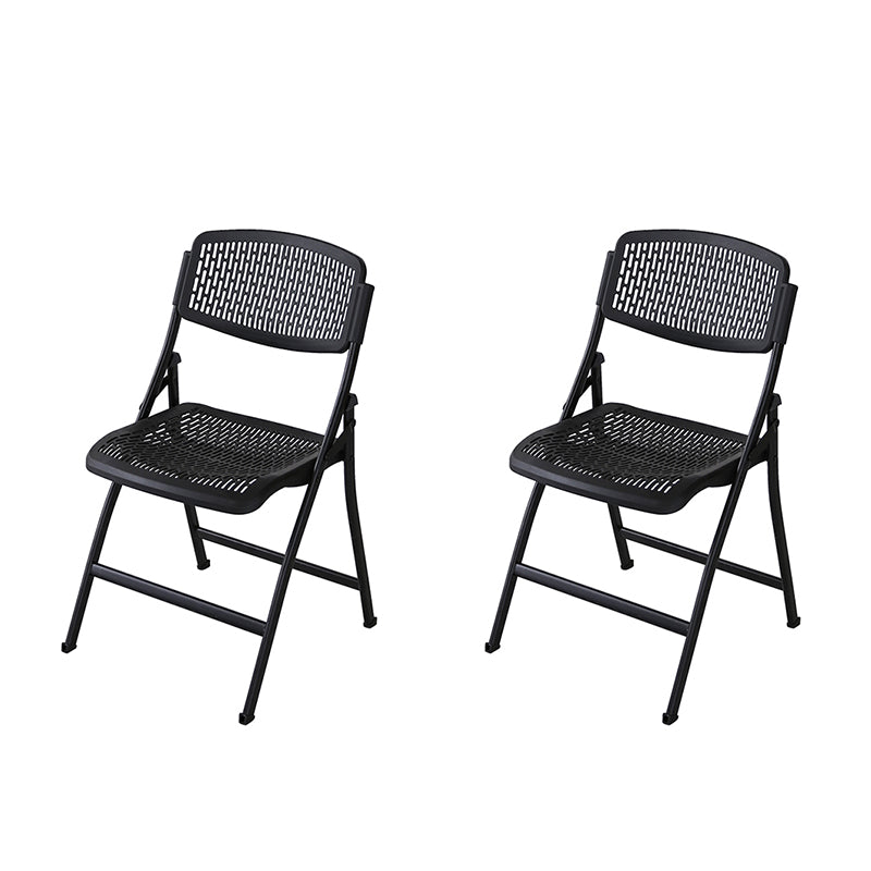 Sillas de comedor de estilo moderno, silla lateral sin brazos con respaldo abierto y patas de metal para cocina