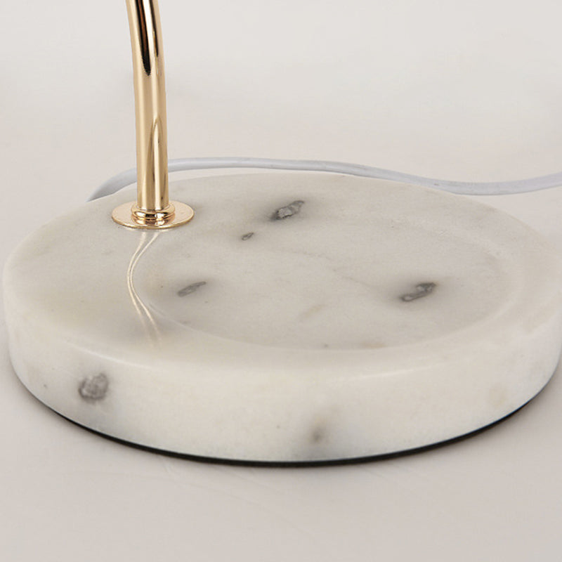 Gold Table Lamp Aromatherapy Melting Wax Desk Lamp for Bedroom (Without Aromatherapy)