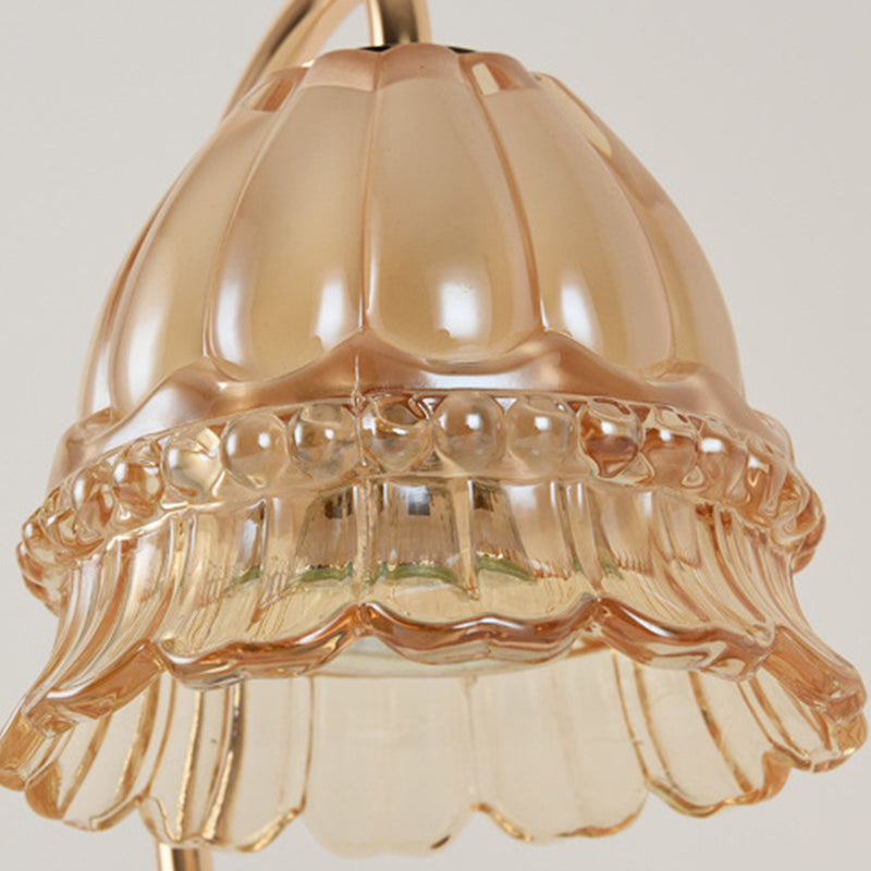 Gold Table Lamp Aromatherapy Melting Wax Desk Lamp for Bedroom (Without Aromatherapy)