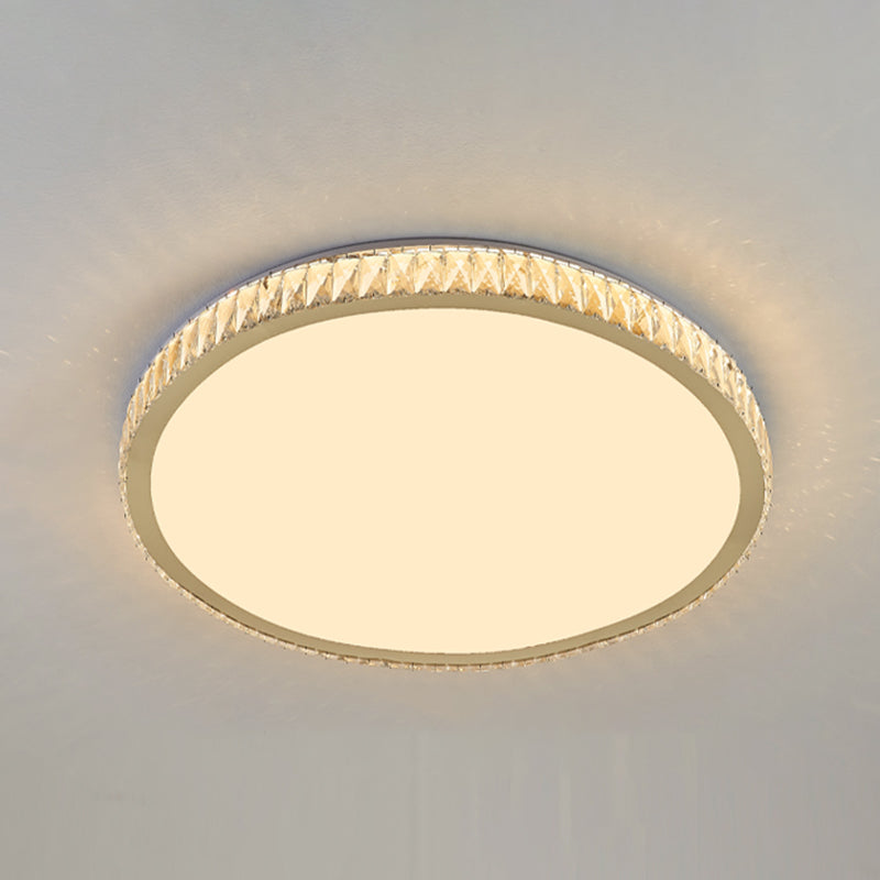 Plafonnier LED encastré en cristal, éclairage de plafond, salon, salle à manger, chambre à coucher