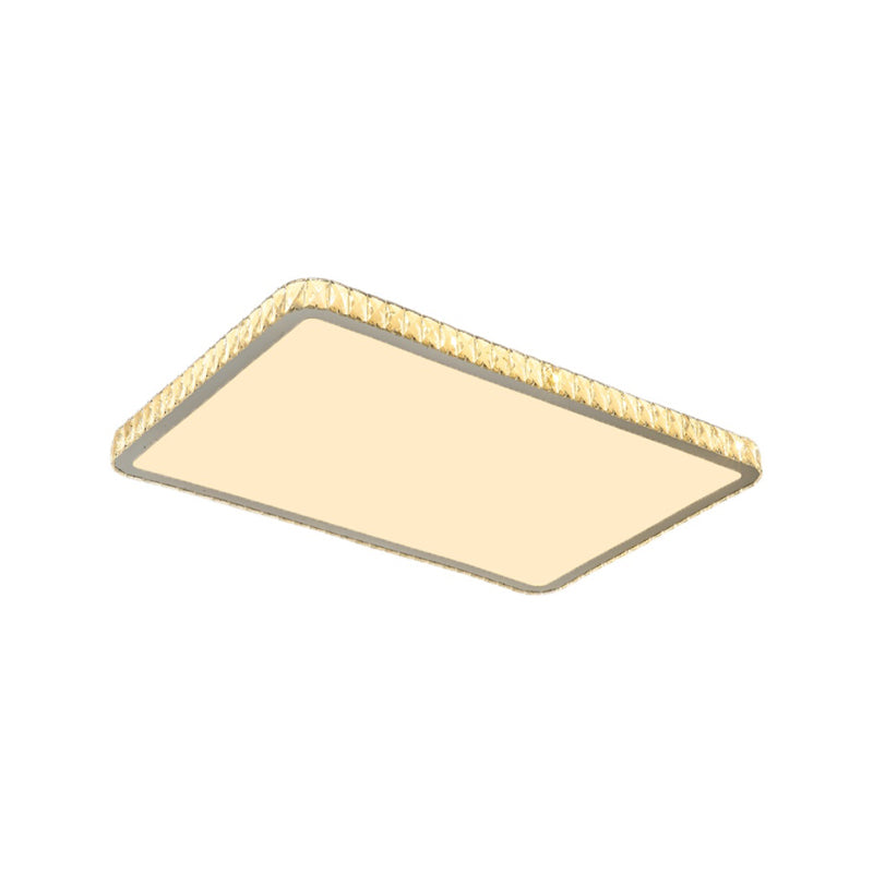 Plafonnier LED encastré en cristal, éclairage de plafond, salon, salle à manger, chambre à coucher