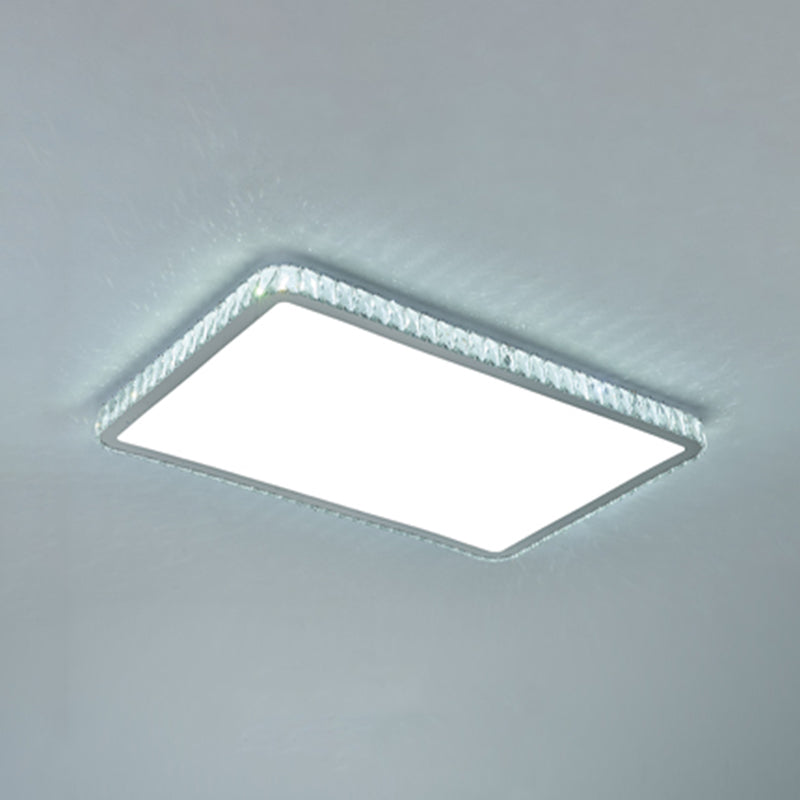 Plafonnier LED encastré en cristal, éclairage de plafond, salon, salle à manger, chambre à coucher