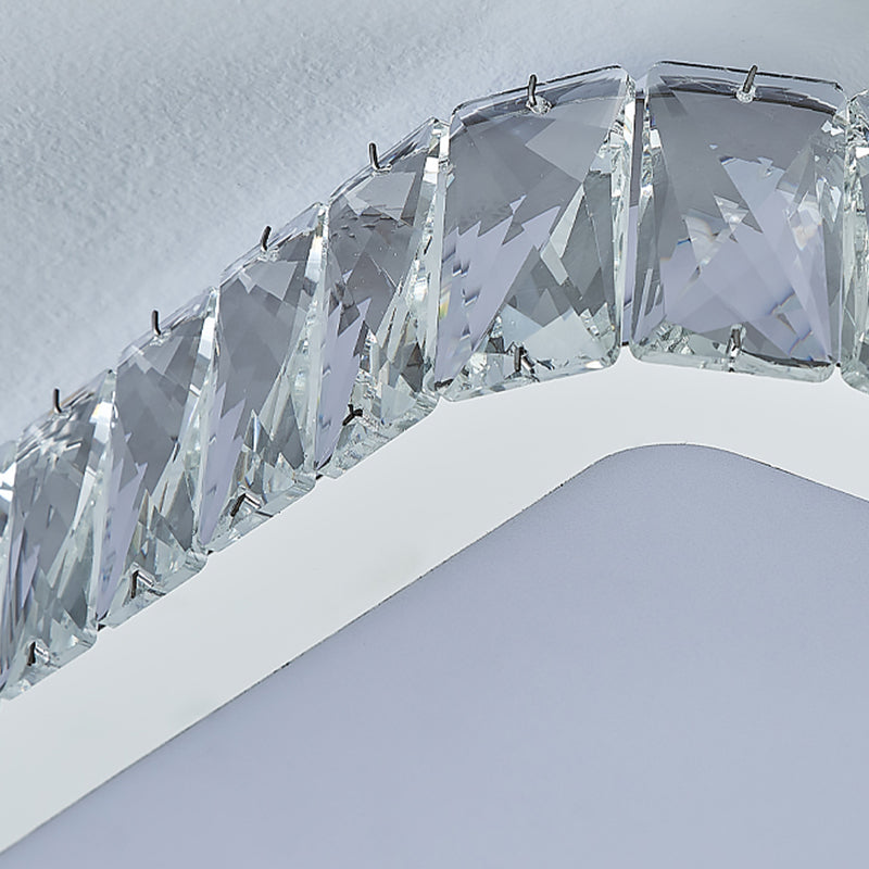 Plafonnier LED encastré en cristal, éclairage de plafond, salon, salle à manger, chambre à coucher
