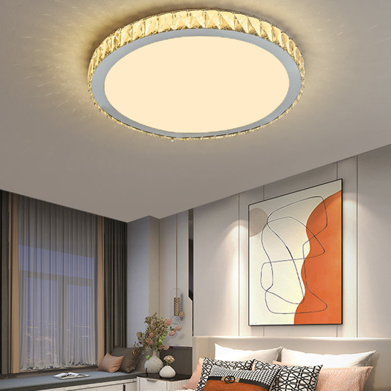 Plafonnier LED encastré en cristal, éclairage de plafond, salon, salle à manger, chambre à coucher