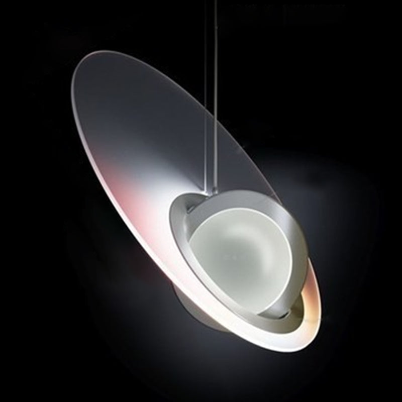 1 Licht hängende Leuchten moderne Federlampenlicht für Schlafzimmer