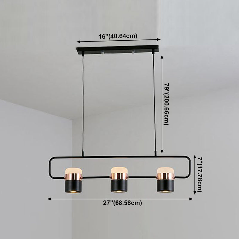 Nordic Pendant Light Modern Style Rotatable Chandelier Lamp Fixture for Dining Room