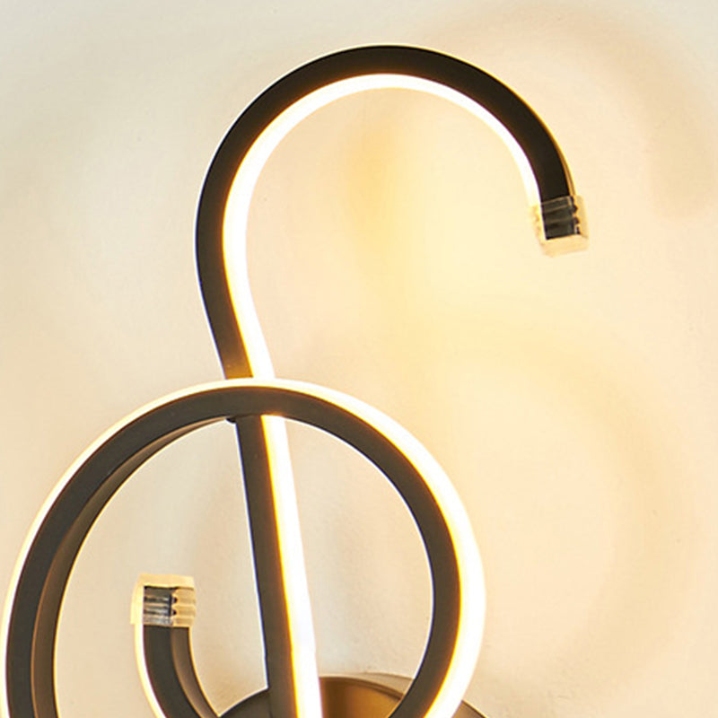 Sala de estar modernista pared apliques led lineal luz de pared simple montada en la pared