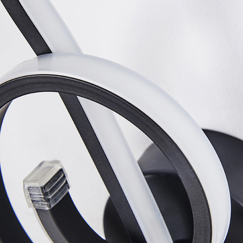 Sala de estar modernista pared apliques led lineal luz de pared simple montada en la pared