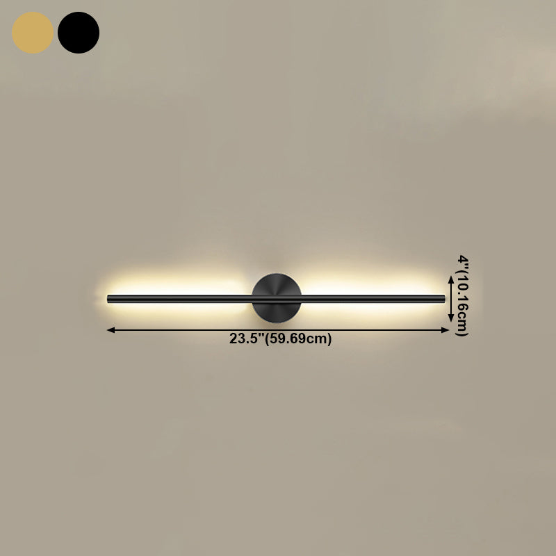 Moderne Haushaltswandleuchten lineare Wandlampe für Wohnzimmer