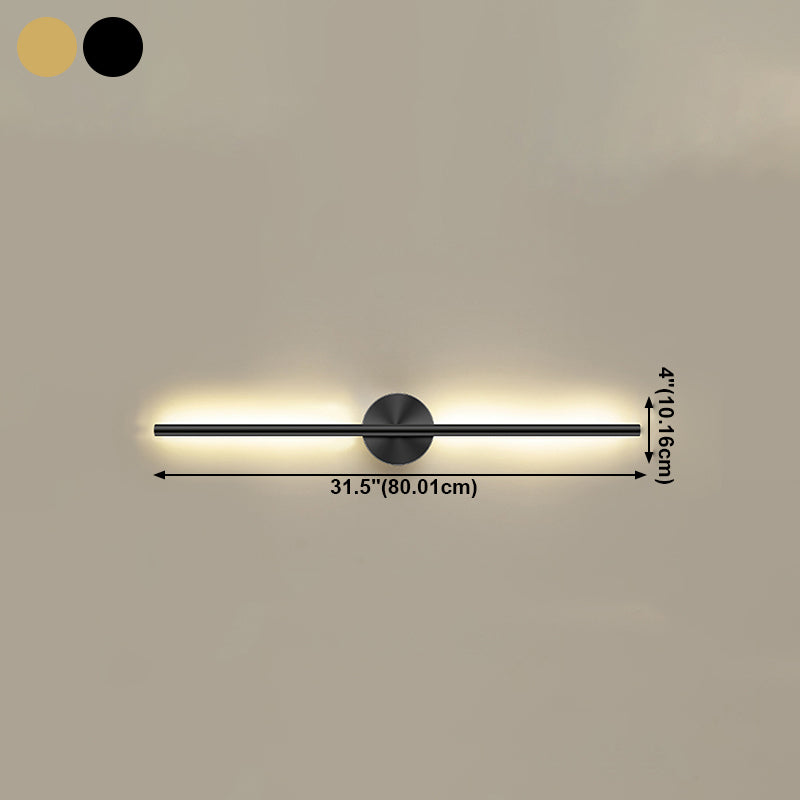 Moderne Haushaltswandleuchten lineare Wandlampe für Wohnzimmer