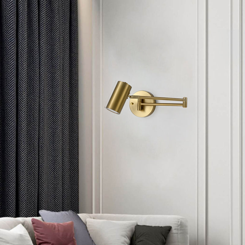 Éclairage mural ombré en métal