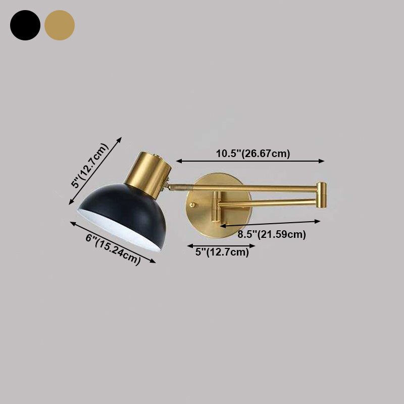 Éclairage mural ombré en métal