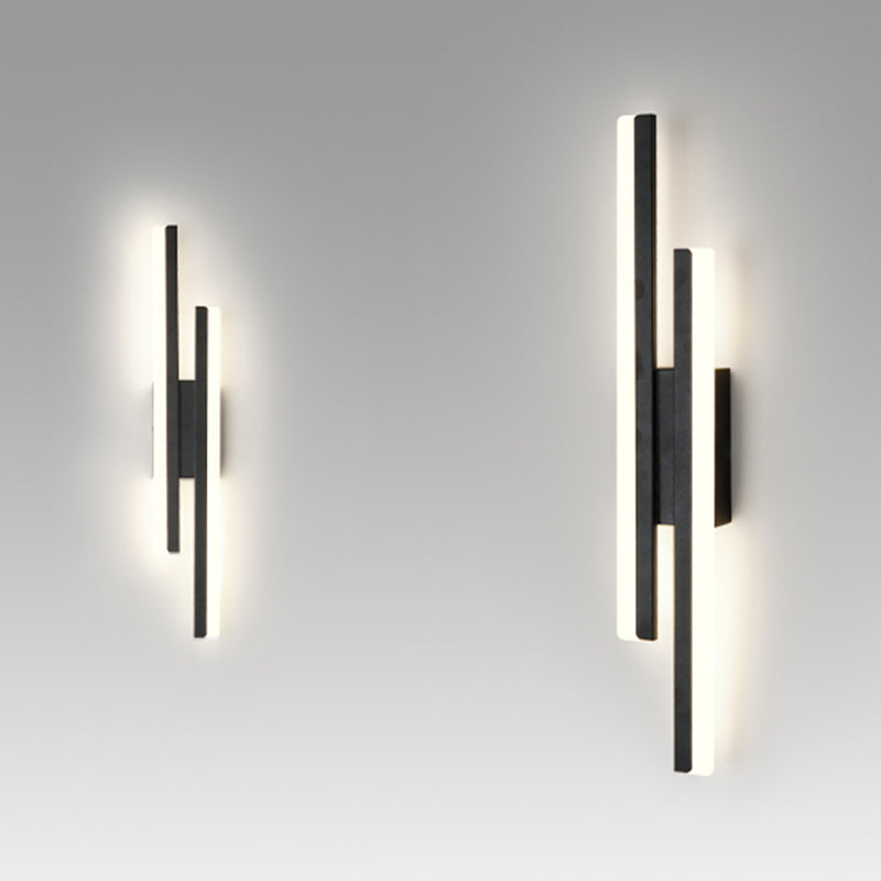 Zeitgenössische Einfachheit Wandlampe Lineare Wandleuchten für Schlafzimmer