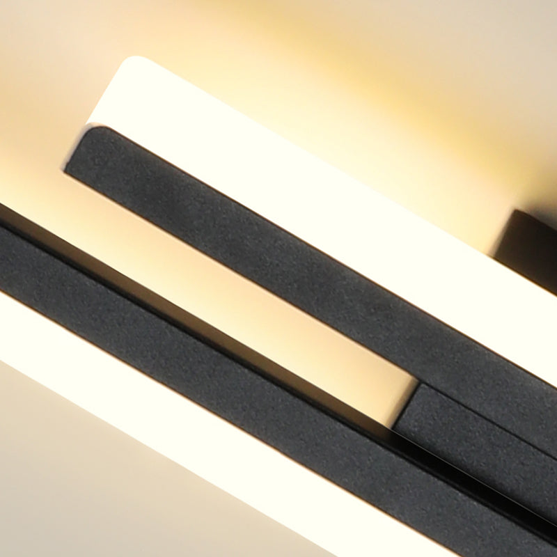 Zeitgenössische Einfachheit Wandlampe Lineare Wandleuchten für Schlafzimmer