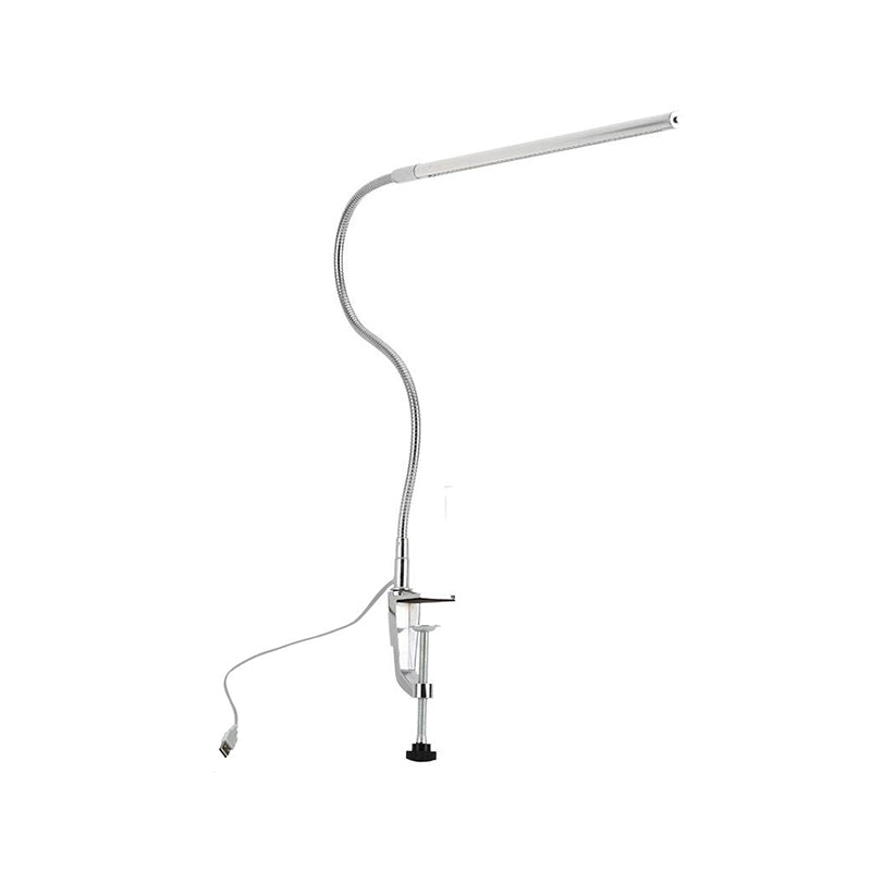 Adjustable Modern Linear Table Lamp Aluminum LED Desk Lamp for Bedroom