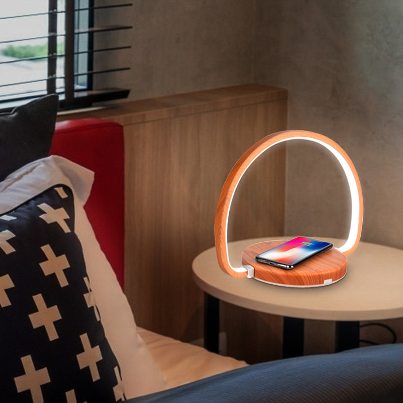 Nordic Style Linear Table Lamp Touching Switch LED Desk Lamp for Bedroom