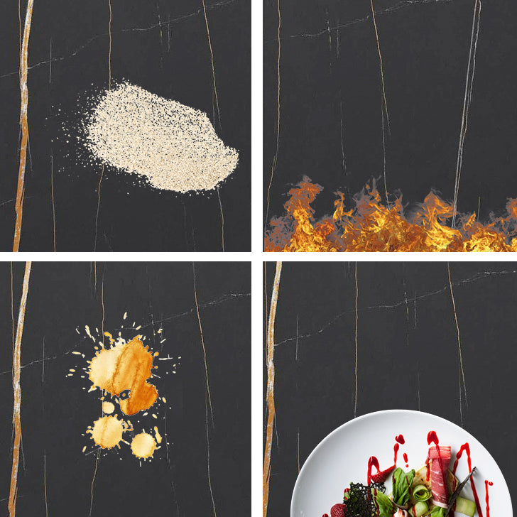 Table à manger glam stone intérieur