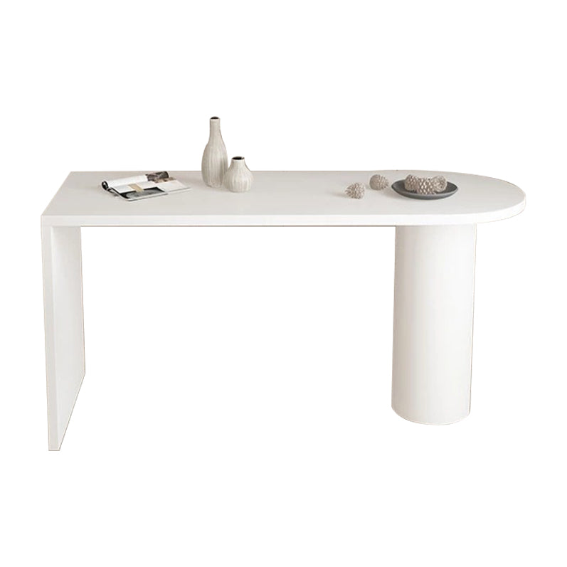 Industrial Style Bar Table Wood Specialty Top Bistro Table for Living Room