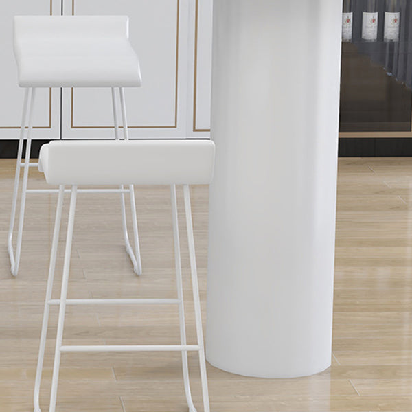 Industrial Style Bar Table Wood Specialty Top Bistro Table for Living Room