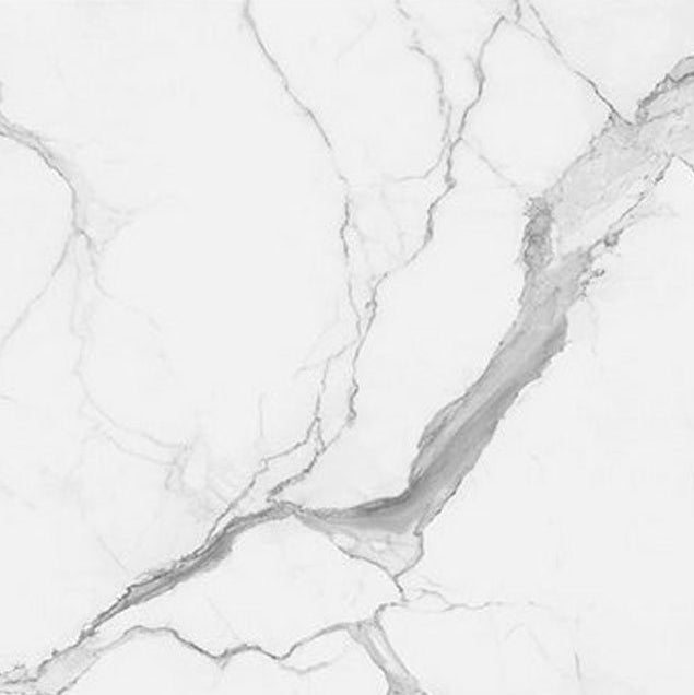 Glam Round Stone Bar Dining Table Iron Indoor Bistro Table with Single Pedestal