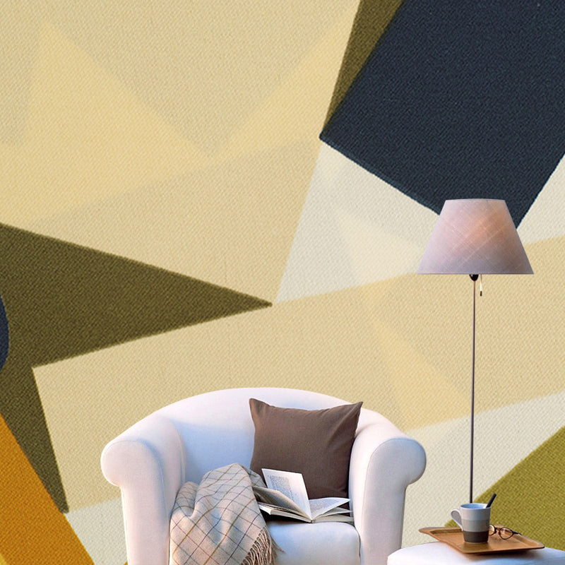 Contemporary Style Abstract Murals Wallpaper Mildew Resistant Wall Murals for Home