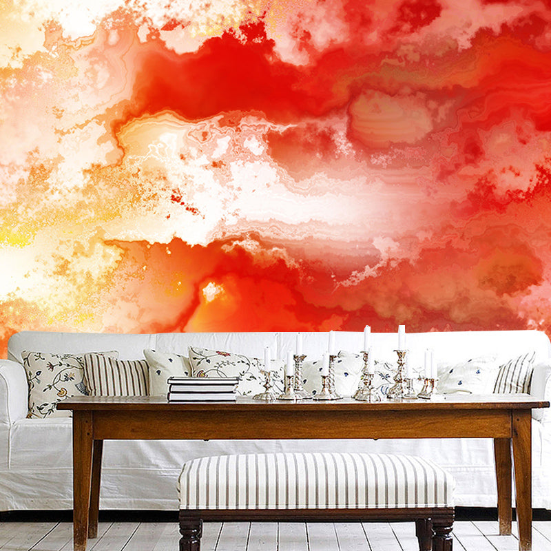 Contemporary Style Abstract Murals Wallpaper Mildew Resistant Wall Murals for Home