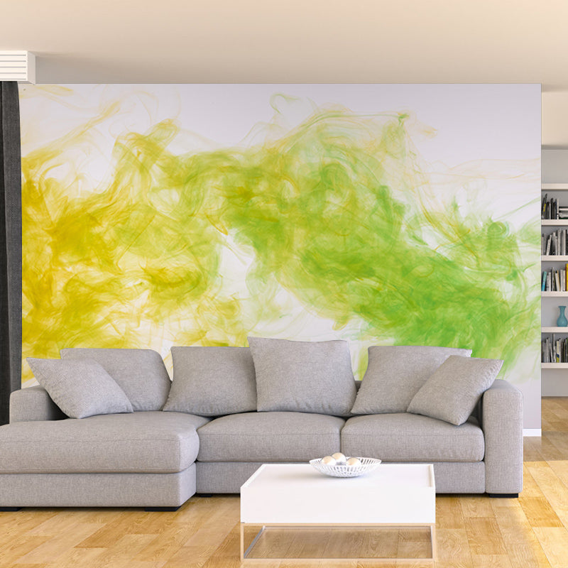 Ink Fusion Wall Murals Wallpaper Contemporary Mildew Resistant Wall Murals for Home