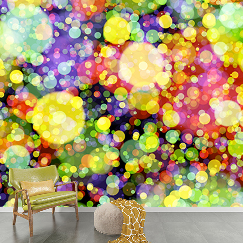 Bokeh Wall Murals Wallpaper Contemporary Mildew Resistant Wall Murals for Home