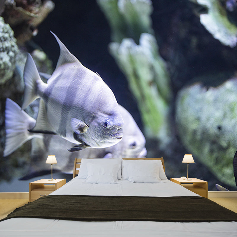 Seabed Wall Murals Wallpaper Mildew Resistant Wall Murals for Home