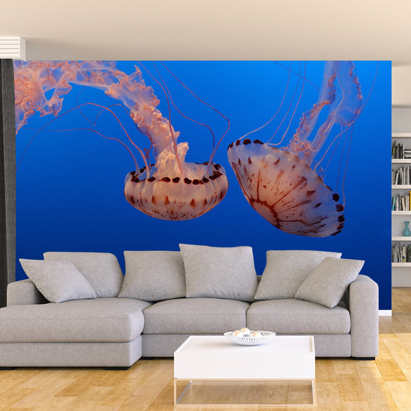 Customized Seabed Murals Photography Mildew Resistant Wall Murals for Bathroom