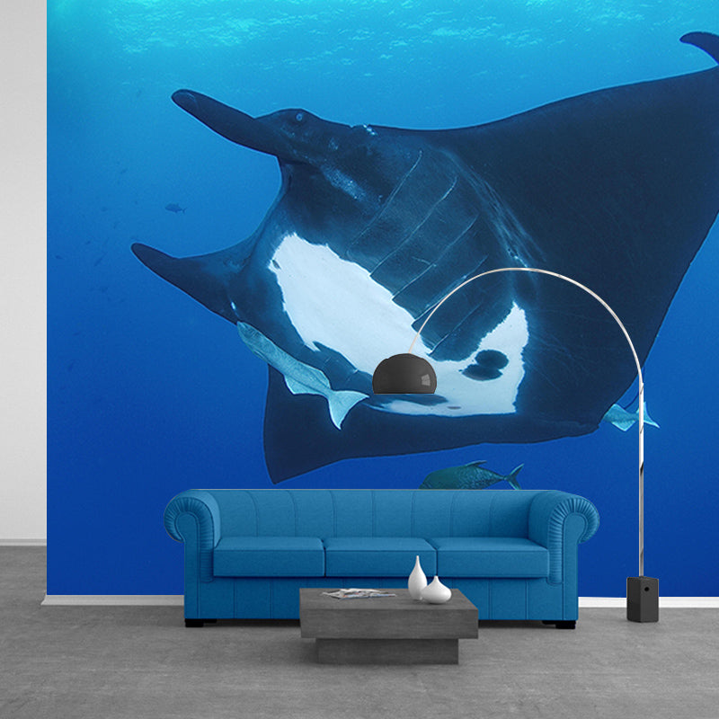 Mildew Resistant Seabed Wall Mural Wallpaper Photography Wall Mural for Home