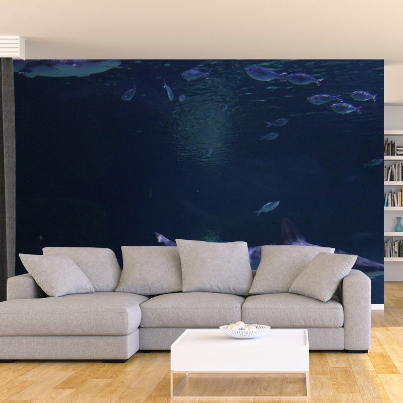 Mildew Resistant Seabed Wall Mural Wallpaper Photography Wall Mural for Home