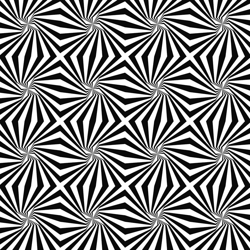 Contemporary Geometry Murals Illustration Mildew Resistant Wall Murals for Bedroom