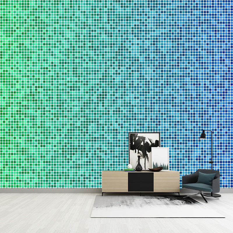 Environment Friendly Geometry Wall Murals Illustration Wall Murals for Room