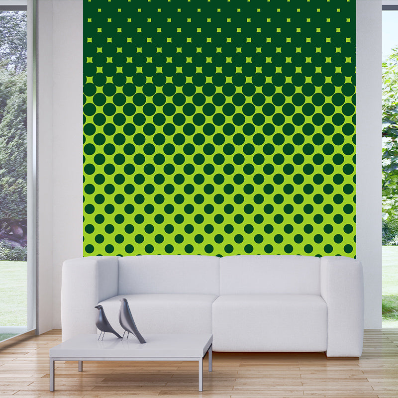 Mildew Resistant Geometry Wall Mural Wallpaper Illustration Wall Mural for Home