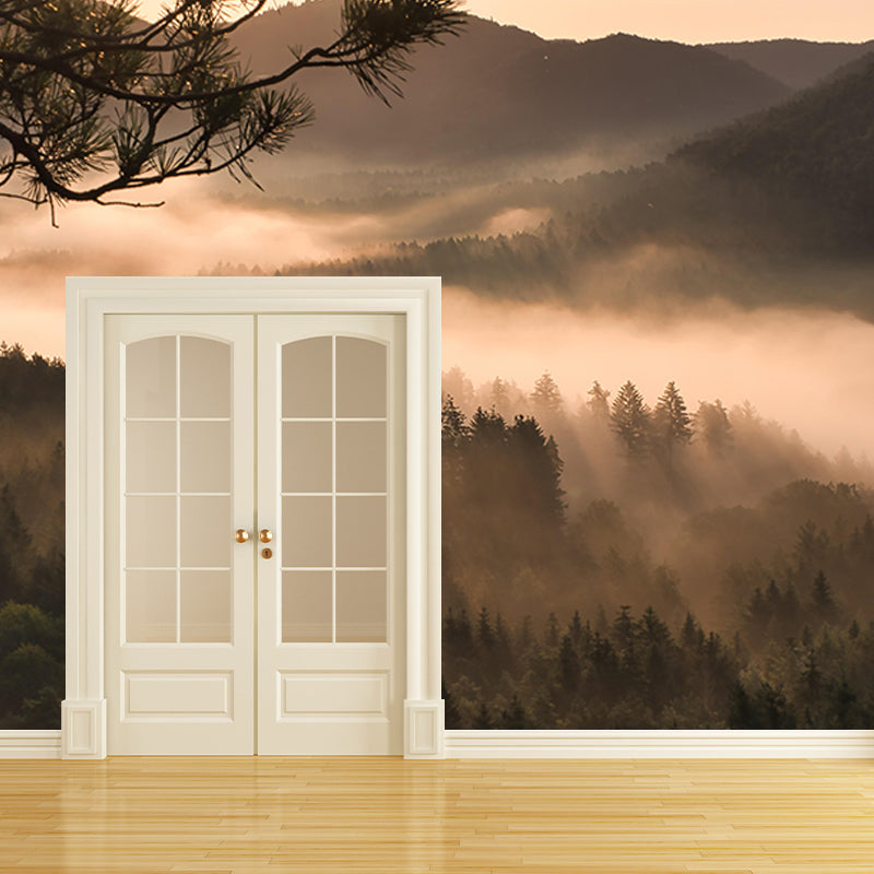 Modern Forest Wall Mural Decorative Eco-friendly Wall Covering