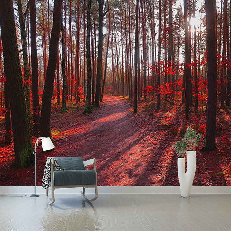 Customized Forest Mural Modern Decorative Eco-friendly Wall Art