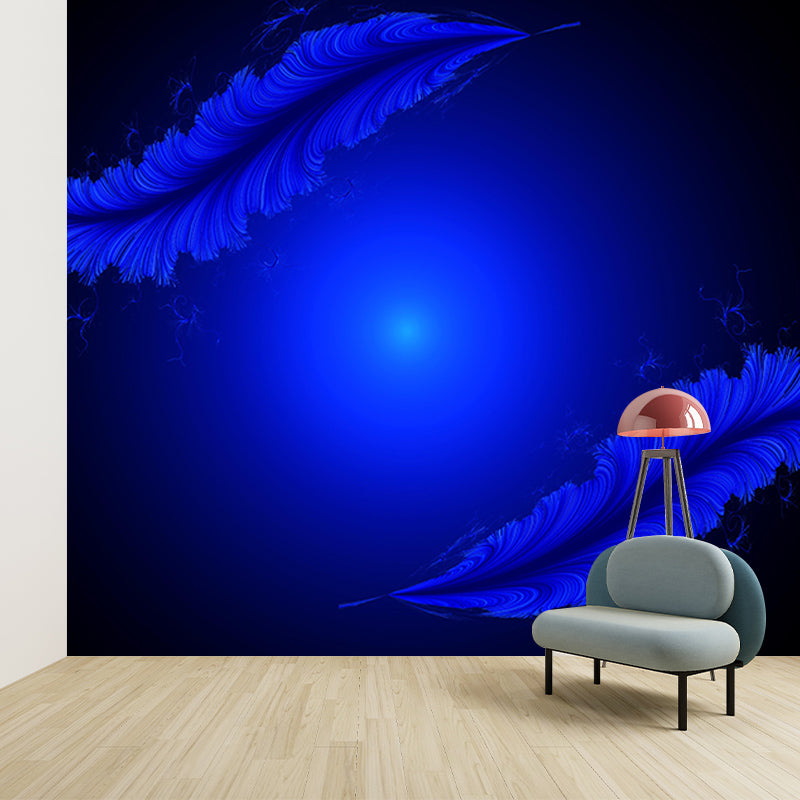 Illustration Wall Mural Tropical Plants Decorative Eco-friendly Wall Art