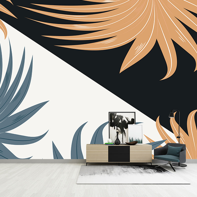 Tropical Wall Mural Wallpaper Plants Decorative Eco-friendly Wall Art