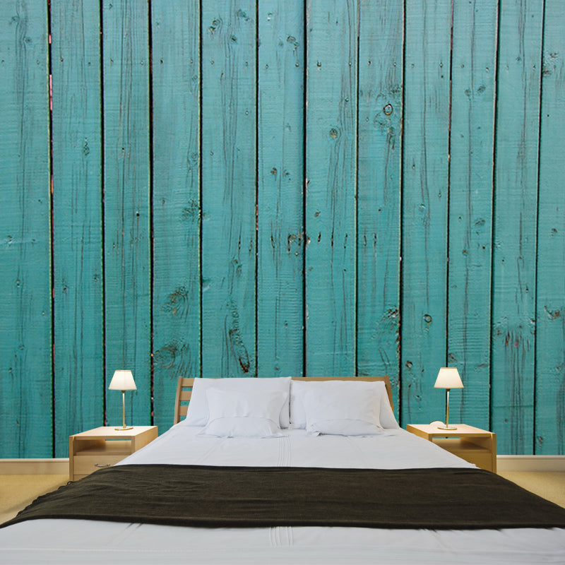 Kitchen Mural Industrial Wood Texture Decorative Eco-friendly Wall Covering