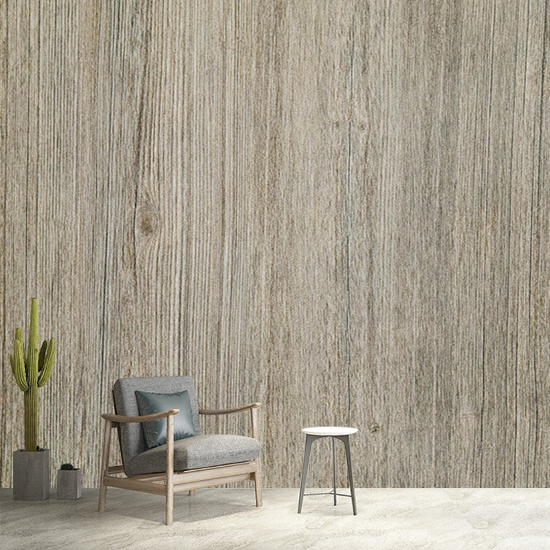 Industrial Style Mural Wood Texture Decorative Eco-friendly Wall Covering