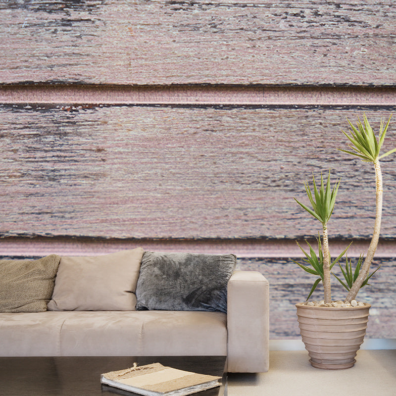 Kitchen Wall Mural Industrial Wood Texture Decorative Eco-friendly Wall Covering